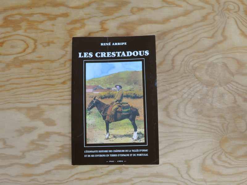 <p>L&#39;&eacute;tonnante histoire des ch&acirc;treurs de la vall&eacute;e d&#39;Ossau et de ses environs en terre d&#39;Espagne et du Portugal.</p>

<p>De Ren&eacute; Arripe.</p>
